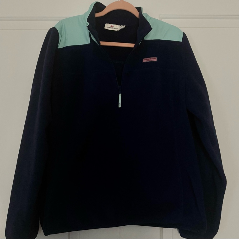Vineyard vines fleece pullover